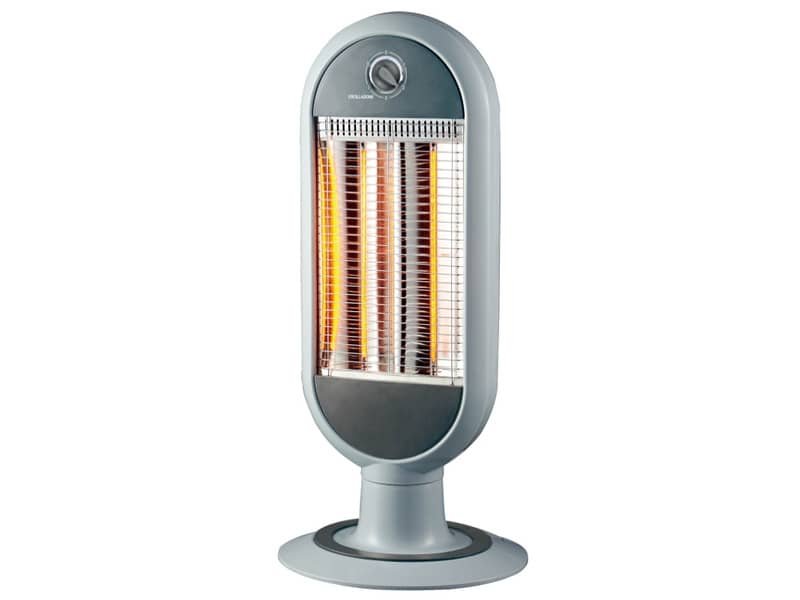 Stufa radiante con resistenze in fibra di carbonio Curvy IP34 Fokolare 1000 W ER017
