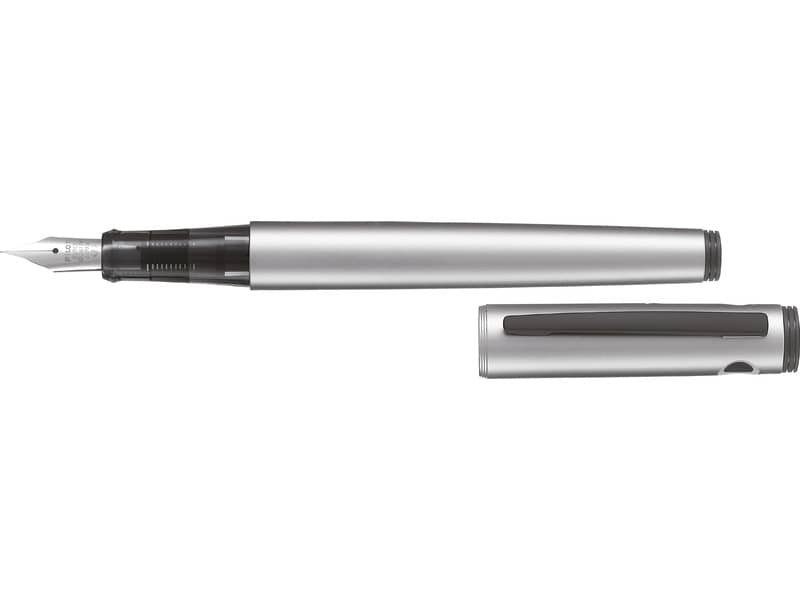 Penna stilografica ricaricabile Pilot Explorer inchiostro blu – fusto argento 006494