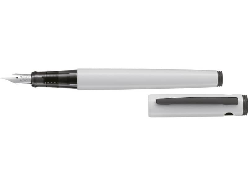 Penna stilografica ricaricabile Pilot Explorer inchiostro blu – fusto bianco 006495