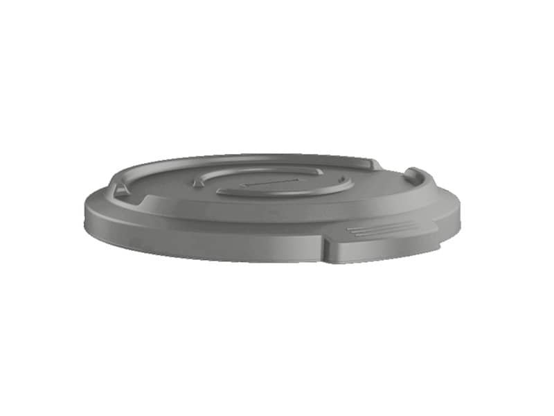 Coperchio per pattumiera Titan 120 lt Rotho grigio F600095