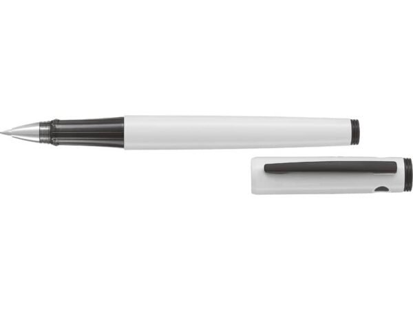 Penna roller Pilot Explorer inchiostro gel nero - fusto bianco 006501