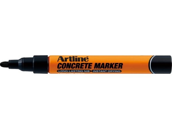 Marcatore speciale per uso edilizio, cemento e mattoni Artline Concrete - punta tonda 2,3 mm nero - A CRM/N