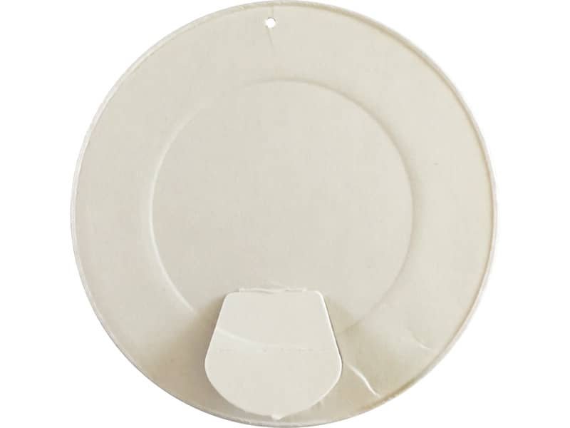 Coperchi bianchi 9/12 oz (80xH.10 mm) Dopla Professional per bicchieri in carta+PE conf. 50 pz – 28104