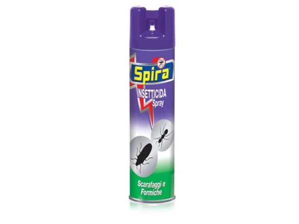 Insetticida spray per scarafaggi e formiche Spira 400 ml 44686