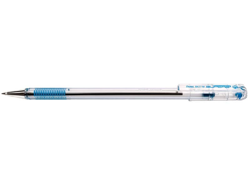 Penna a sfera Superb punta media 1 mm – conf. 12 pezzi Pentel blu BK77M-C