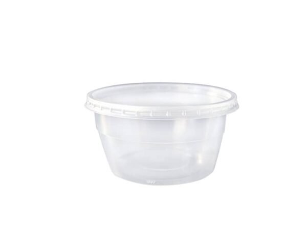 Contenitore trasparente in polipropilene conf. 50 pz Dopla Professional 750 ml 28087
