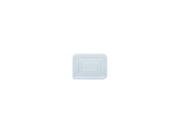 Coperchi trasparenti polistirene C/12 conf. 100 pz Dopla 156x115 mm 28068
