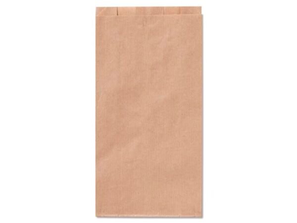 Sacchetti in carta kraft sealing Multicolor 22x40 + 7 cm conf. 100 pz Rex-Sadoch avana - MLN07AVN