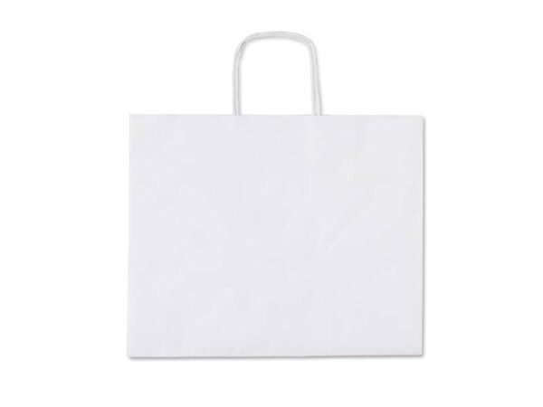 Borsa Takeaway kraft bianca 36,5x25x30 cm conf. 150 pz Rex-Sadoch 100 gr/mq TAKEAWBIA