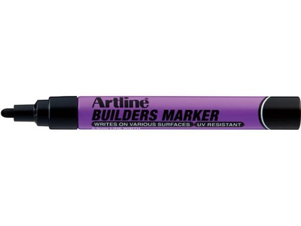 Marcatore specale per legno Builders Artline - punta 2,3 mm nero A BDM/N