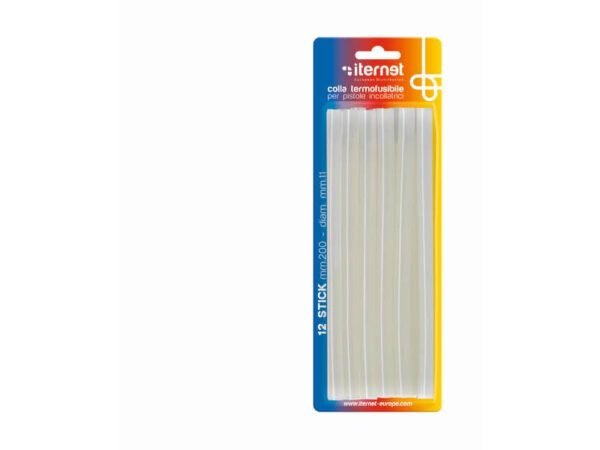 Refill colla stick per pistole colla a caldo. Conf. 12 refill Iternet blister 12 refill - 4231
