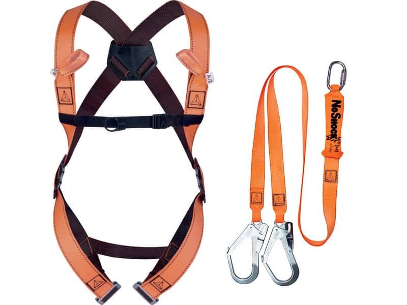 Kit anticaduta pronto all’uso Delta Plus arancio ELARA280V2