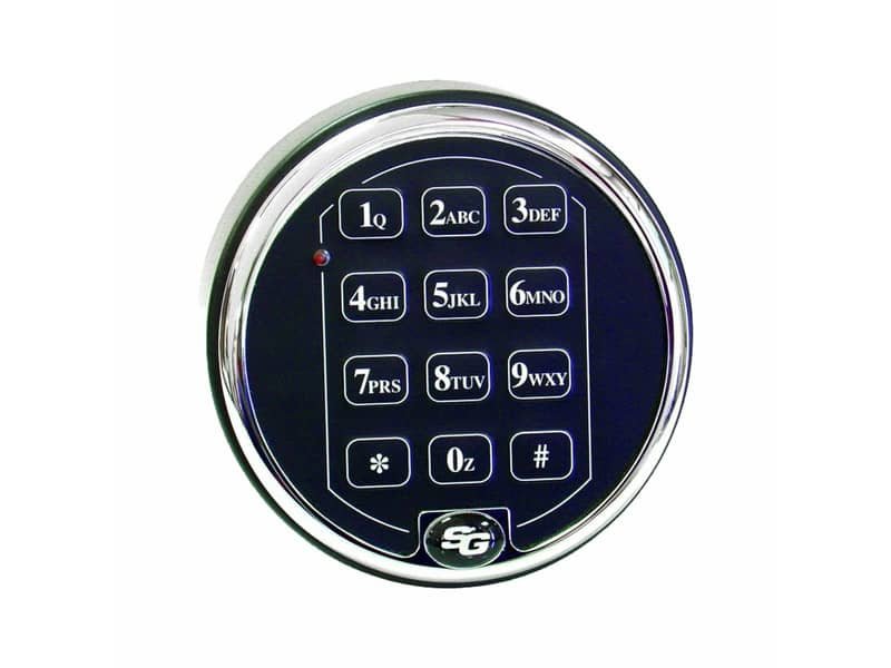 Serratura elettronica S&G Spartan 1006 tastiera 6120-232 SB Pro Security Italia sporgenza 39 mm – 900001-00360