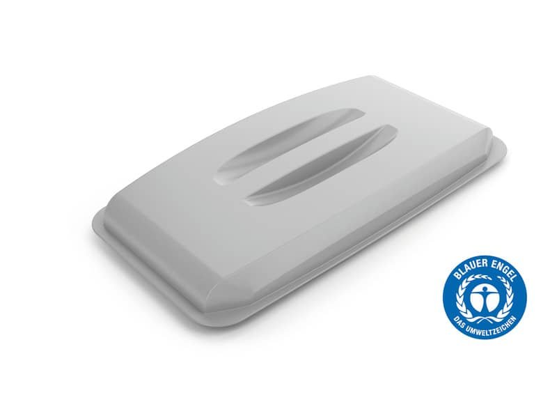 Coperchio ECO per contenitore portarifiuti DURABIN© 60 L rettangolare grigio Durable – 1800504050