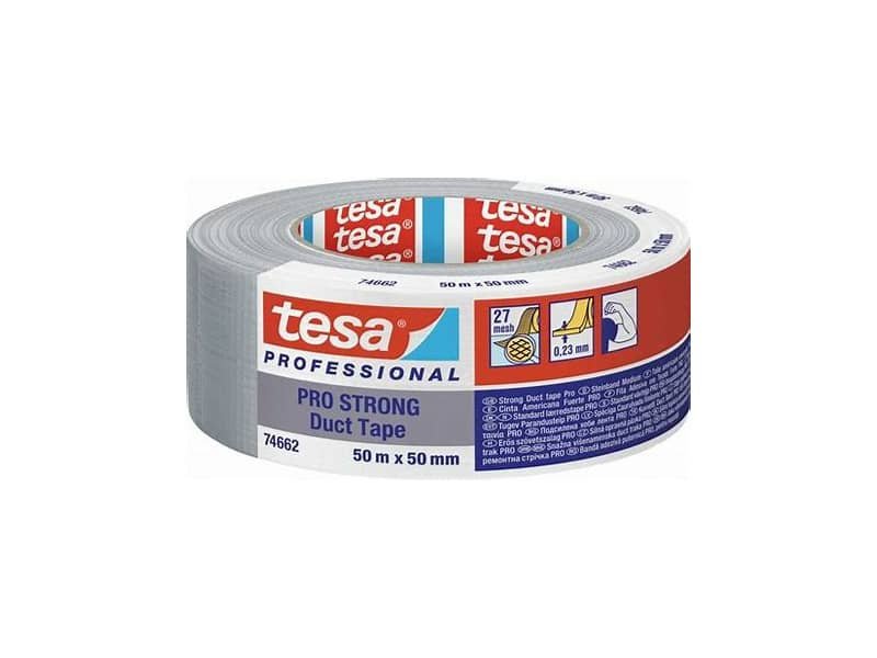 Nastro americano forte Tesa Pro Strong riparazioni interne e esterne – 50 mm x 50 m  grigio – 74662-00003-01