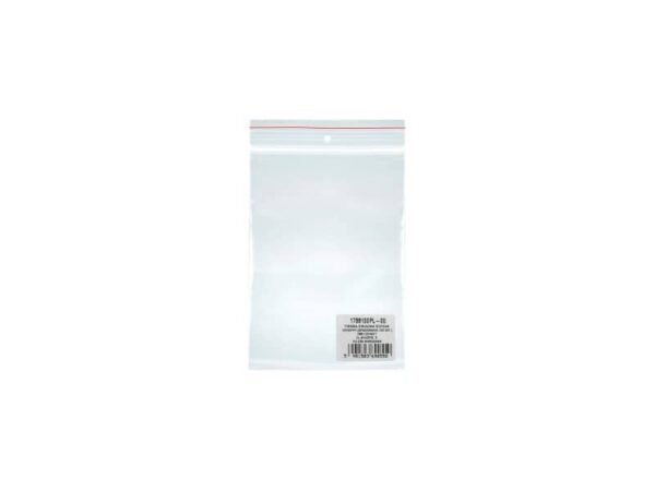 Buste con chiusura a pressione trasparenti in LDPE Donau 4x6 cm - conf. da 100 pz - 1788100PL-00