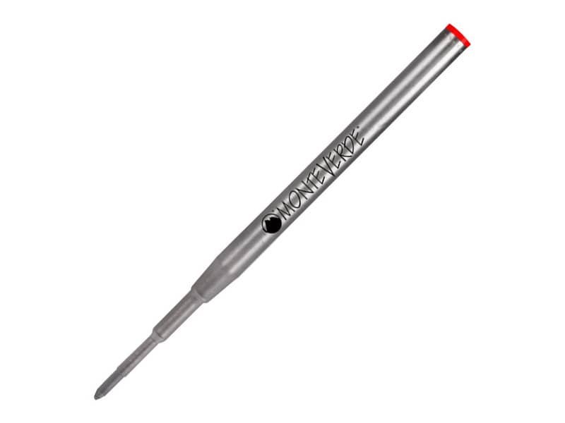 Refill penna a sfera Montblanc M132  – blister da 2 Monteverde rosso J222302