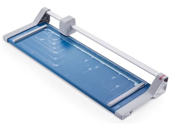 Taglierina a rullo Dahle Hobby con pressino automatico max 6 fogli - luce 460-0,6 mm blu R000508