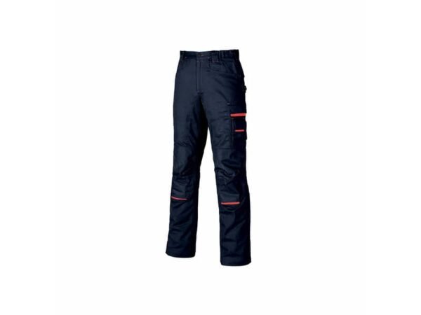 Pantalone da lavoro in policotone twill Nimble blu U-Power taglia 56 DW084DB-56