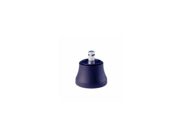 Set 5 piedini neri a base larga Seditaly in PP ad innesto rapido con perno in acciaio 11 mm - CNF5Z0601