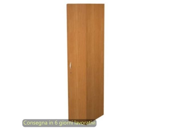 Spogliatoio a 1 anta con serratura 33x52xH.180 cm Artexport noce chiaro 2624/4