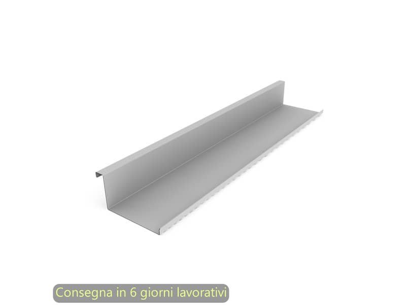 Marsupio per elettrificazione Artexport orizzontale sottopiano grigio alluminio 60×12,8xH.6,3 cm – 3-BLAA0600-AA