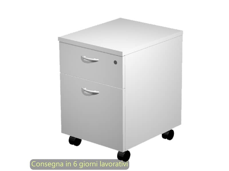 Cassettiera con ruote Artexport Presto 1 cassetto + 1 classificatore – 41,8x52x59,5 cm grigio – 60022/9