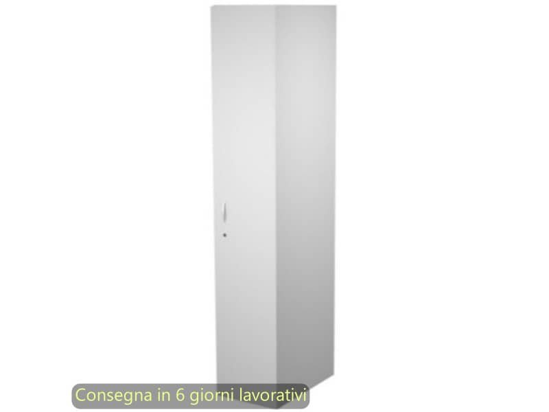 Spogliatoio a 1 anta con serratura 33x52xH.180 cm Artexport grigio 2624/9