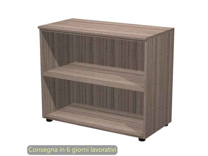 Mobile basso a giorno 90×45,3xH.75 cm Giunone Artexport noce toscano 230-61_N