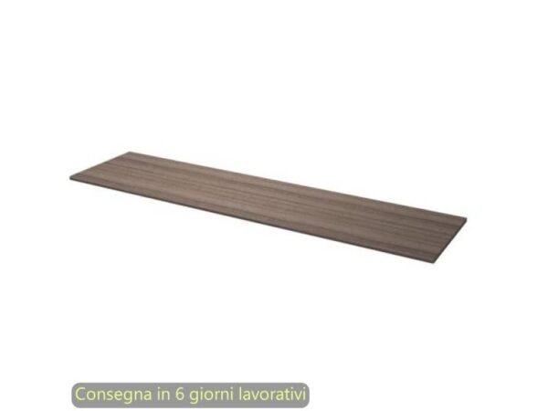 Top di finitura per coppia mobili affiancati 180xH.45,3 cm Giunone Artexport noce toscano - 35062/N