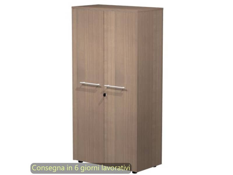 Armadio medio 82,8x43xH.158,2 cm con ante Flora Artexport ciliegio arabis 937-73/K