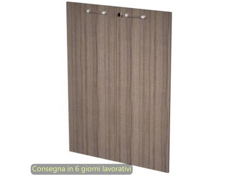 Coppia ante per mobile medio 90xH.121,6 cm Giunone Artexport noce toscano 35069/N