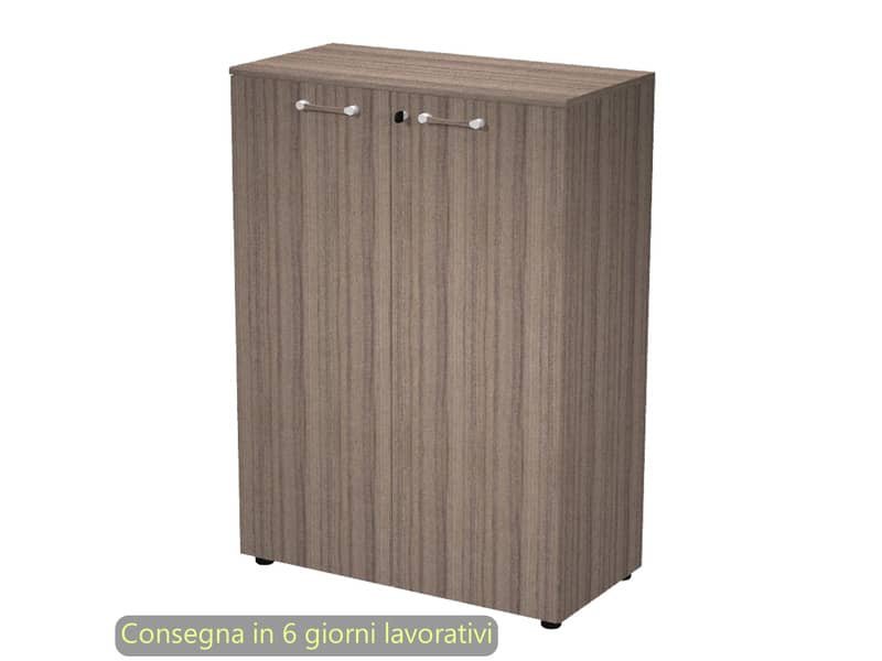 Mobile medio con ante 90×45,3xH.126,2 cm Giunone Artexport noce toscano 235-61-69_N