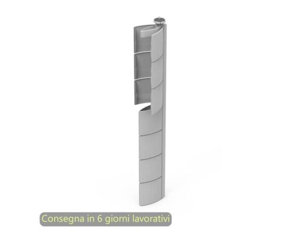 Flap salita cavi verticale Bridge Artexport grigio alluminio 3-CBAA0720-EC