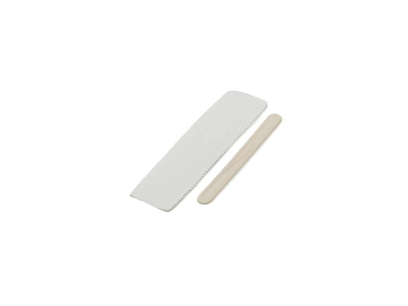 Palettine da caffŠ singolarmente imbustate PLA cristallizzato bio – conf. 100 pz IlipBio bianco – 80984