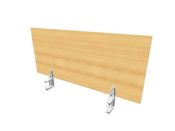 Pannello divisorio in melaminico faggio per scrivanie singole 100xH.42 cm linea Practika Quadrifoglio - CODI100-FA