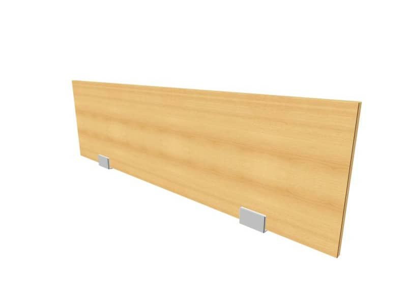 Pannello divisorio in melaminico faggio per bench 120xH.35 cm linea Practika Quadrifoglio – CODB120-FA