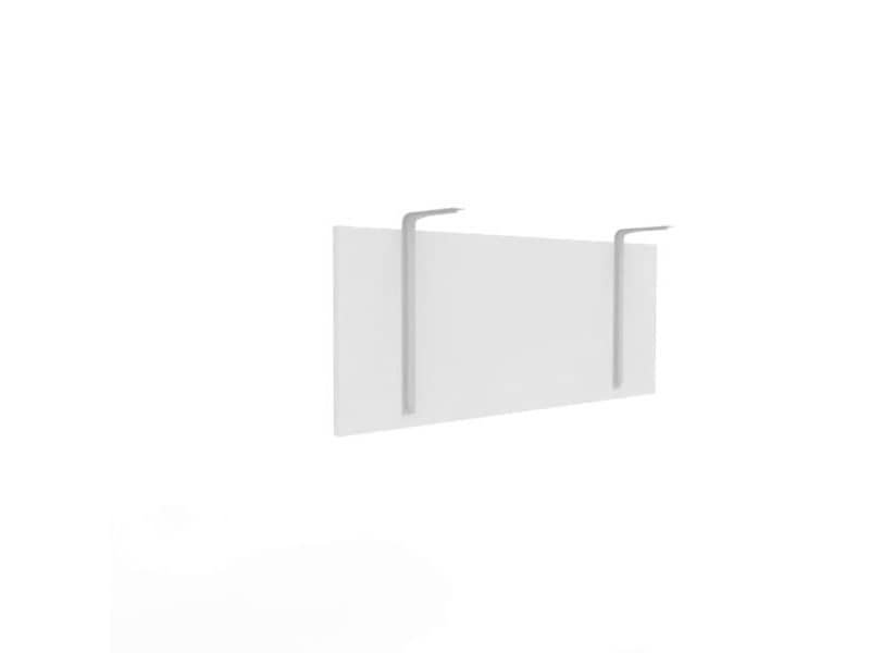 Pannello frontale in melaminico grigio 88,7xH.35,1 cm per scrivanie Practika Quadrifoglio – COFRA120-GR