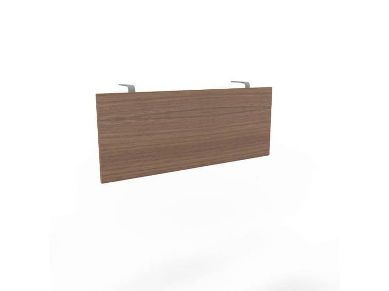 Pannello frontale in melaminico noce canaletto 88,7xH.35,1 cm per scrivanie Practika Quadrifoglio COFRA120-NO