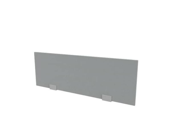Pannello divisorio rivestito in tessuto grigio 100xH.32 cm per bench linea Practika Quadrifoglio - CODBT100-B01-012