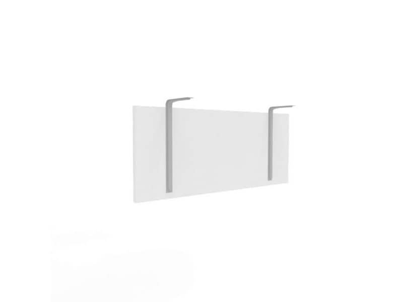 Pannello frontale in melaminico bianco 88,7xH.35,1 cm per scrivanie Practika Quadrifoglio – COFRA120-BA