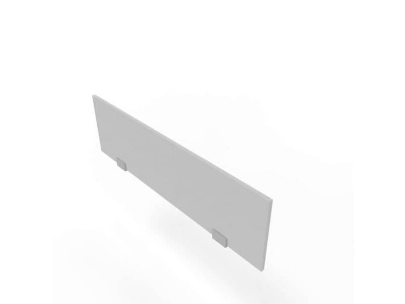 Pannello divisorio in melaminico grigio per bench 120xH.35 cm linea Practika Quadrifoglio – CODB120-GR