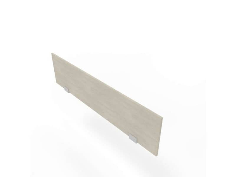 Pannello divisorio in melaminico cemento per bench 140xH.35 cm linea Practika Quadrifoglio – CODB140-CL
