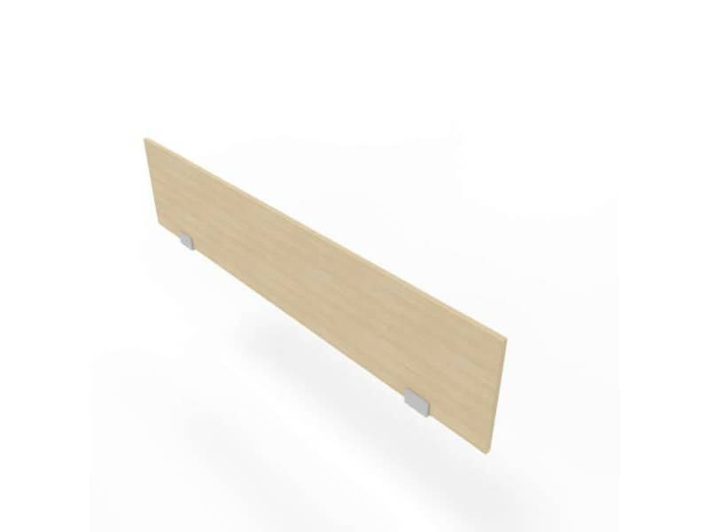 Pannello divisorio in melaminico rovere per bench 160xH.35 cm linea Practika Quadrifoglio – CODB160-RK