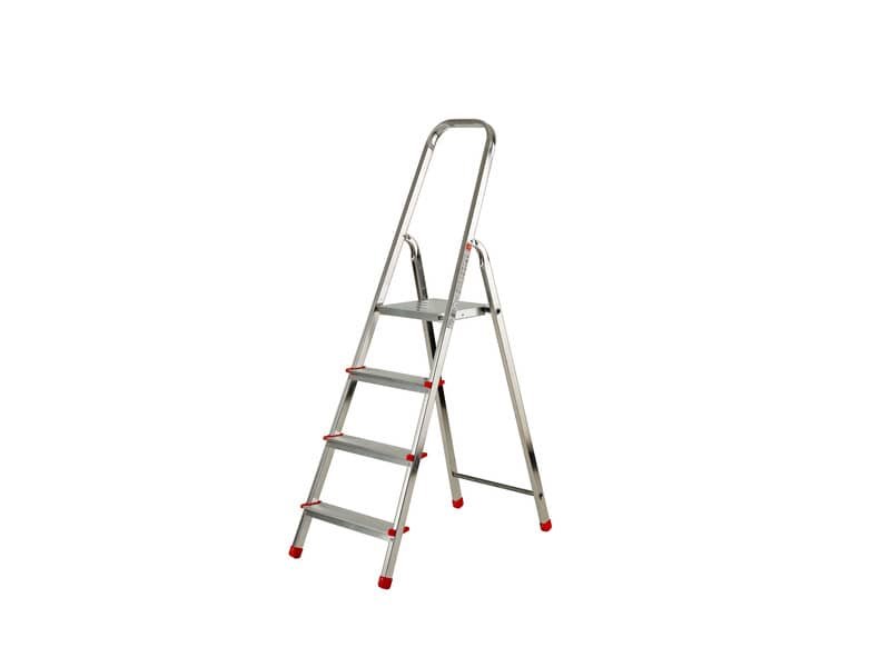 Scala in alluminio Scalama rinforzata Gierre 4 gradini – 0.44×0.82xH.1.41 m AL140