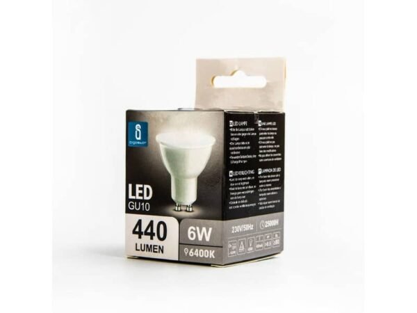 Lampadina LED GU10 6W - 480 lumen Aigostar luce fredda B10107MQL