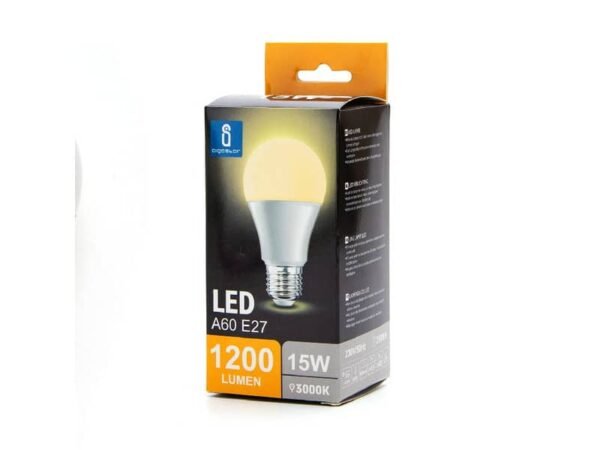 Lampadina LED A60 E27 15W - 1500 lumen Aigostar luce calda B10105QNN