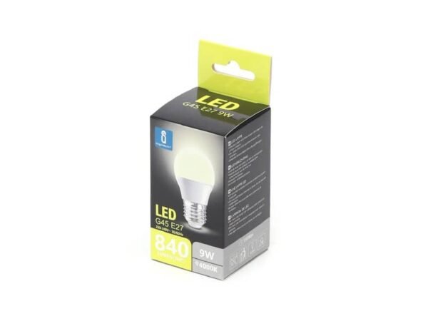 Lampadina LED G45 E27 9W - 840 lumen Aigostar luce naturale B10105ZRW