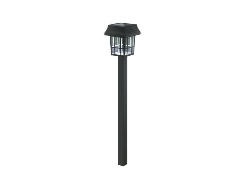 Lampioncino LED in plastica con pannello solare e sensore crepuscolare Aigostar luce fredda – lanterna – B10201J9S