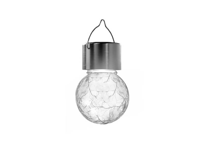 Lanternina LED segnapassi appendibile – pannello solare e sensore crepuscolare Aigostar luce fredda – B10201J9Q